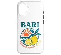 Bari Regione Puglia Italia Limón Vintage Italia Verano Carcasa para iPhone 16