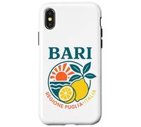 Bari Regione Puglia Italia Limón Vintage Italia Verano Carcasa para iPhone X/XS