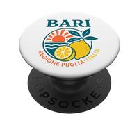 Bari Regione Puglia Italia Limón Vintage Italia Verano PopSockets PopGrip Adhesivo