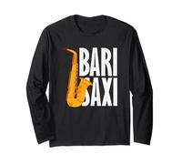 Bari Saxi Saxofón Saxofonista Jazz Manga Larga