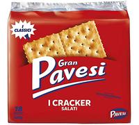 Barilla 12x Gran Pavesi Salted Crackers/Biscuits 560g