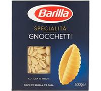 Barilla Especialidades Gnocchetti Sardi, pasta corta, fideos de trigo duro - 5 piezas 500 g [2500 g]