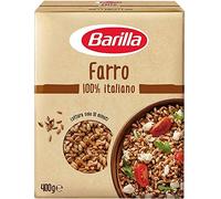 Barilla Farro 100% italiana de espelta deliciosa, saludable y una fuente de fibra para cocina mediterránea, 400 g