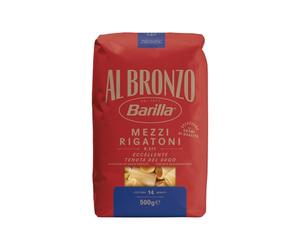 BARILLA Pasta Al Bronzo Mezzi Rigatoni 500g