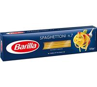 Barilla Pasta clásica espaguetis n.7 de trigo duro siempre al dente, 8 x 500 g
