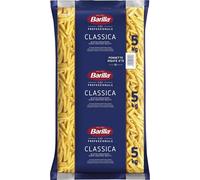Barilla Pasta de trigo duro Pennette Rigate n. 72 - Pack de 1 unidad (1 x 5 kg)