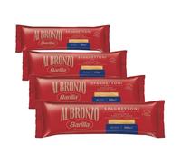 BARILLA Pasta Espagueti Al Bronzo Spaghettoni N.7 500g (Paquete de 4)