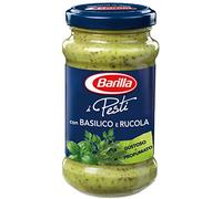 Barilla - Pesto, con albahaca y rucola, sin gluten (4 piezas)