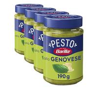 Barilla Salsa de Pesto Genovese, 190g (Paquete de 4)