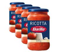 Barilla Salsa para Pasta Ricotta, 400g (Paquete de 4)