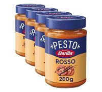 Barilla Sauce Pesto Rosso 200 g (Paquete de 4)