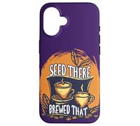 Barista Coffee Farmer Seed There preparó Ese Tostador de café Carcasa para iPhone 16