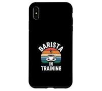 Barista In Training Future Caffeine Beginner Practice ----- Carcasa para iPhone XS Max