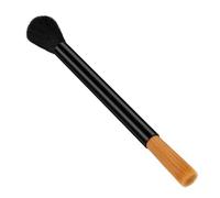 Barista - Juego de 2 pinceles de café con cerdas naturales, cepillo de limpieza para cafetera espresso, máquina portafiltros, cafetera automática, molinillo de café, cepillo de cocina, cerdas