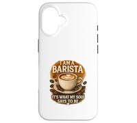 Barista Lo Que Dice mi Alma Carcasa para iPhone 16