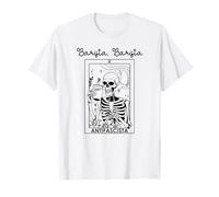 Barista Siempre Antifascista Fall Fascism Halloween Resist Camiseta