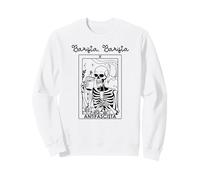 Barista Siempre Antifascista Fall Fascism Halloween Resist Sudadera
