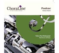 BARITONE & BASS Voice Part for Poulenc Stabat Mater Rehearsal CD