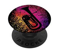 Barítono Arte Genial de Orgullo Brass Band y La Banda PopSockets PopGrip Adhesivo