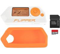 Barium Electronics Flipper Zero Basic Kit - Flipper Zero | Funda de silicona | Tarjeta Micro SD 32GB hasta 120MB/s | Adaptador MicroSD a SD
