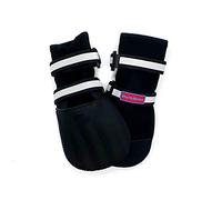 Bark Brite Todas Las Botas De Perro Protector De Neopreno Resistente A La Pata con Straps- Reflectante (XXL (4,5X4,5 In.))