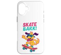 ¡Bark de patín! - Estilo cómico de perro de patinaje Carcasa para iPhone 16 Plus