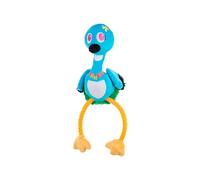 Bark Dog Toy Ani The Nene Goose, Hawaiian Bird Plush, Blue