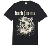 Bark For Me Blackletter Fierce Angry Dog Graphic Comfort Colors Adult Heavyweight T-Shirt
