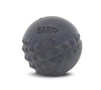 BARK - Juguete para perros Super Chewer Comet Squeaky Tough Dog Ball Chew Toys para masticadores agresivos, goma dura con diferentes texturas, frota mantequilla de maní para una recompensa extra