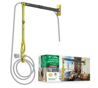 Barkan Brazo de Pared Protector para Cable de Cargador de Coche electrico de 61 cm, con garantía de 5 años, Recubrimiento de Zinc Impermeable para Uso Interior y Exterior, Vehiculo Electrico