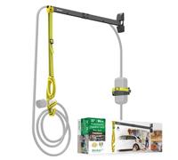 Barkan Brazo de Pared Protector para Cable de Cargador de Coche electrico de 80 cm, con garantía de 5 años, Recubrimiento de Zinc Impermeable para Uso Interior y Exterior, Vehiculo Electrico
