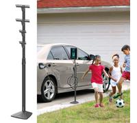 Barkan Soporte Exterior Universal para Cargador de Coche electrico de 145 cm, con garantía de 5 años, Recubrimiento de Zinc Impermeable, estación de Carga para vehículo eléctrico, hasta 50 kg