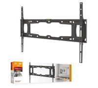 Barkan Soporte TV de Pared Fijo para Pantallas de 13-90 Pulgadas, Peso máximo 60Kg, Bloqueo automático Patentado, Ultra Delgado, Extra Estable, para LED OLED LCD, hasta VESA 600x400