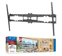 Barkan Soporte TV de Pared Inclinable para Pantallas de 55-115 Pulgadas, Pantalla Plana/Curva, Peso máximo 120Kg, Bloqueo, para LED OLED LCD, hasta VESA 1200X600