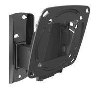 Barkan Soporte TV/PC Monitor de Pared Giratorio e inclinable para Pantallas de 13-29 Pulgadas, Pantalla Plana/Curva, Peso máximo 15Kg, para LED OLED LCD, hasta VESA 100x100