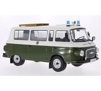Barkas B 1000 Mini Bus Volkspolizei 1965 1:18 Modelo Modelcargroup
