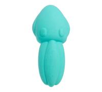 Barkbox BARK Super Chewer Whiz Squid, juguete grande de nailon para perros, turquesa