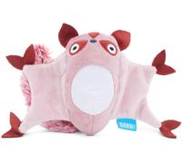 Barkbox BARK Sydney Sugar Glider - Juguete de peluche para perro, rosa, tamaño extra pequeño a mediano