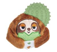 Barkbox Juguete para perros Super Chewer Sonny The Sloth Brown Green Rubber M/L