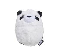 Barkbox Juguetes masticables para Perros Super Chewer Tough para masticadores agresivos, 2 Juguetes de Peluche en 1 Oso Panda, Grande