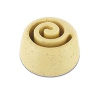 Barkbox, Super Chewer, Cinamutt Roll, Juguete dispensador de golosinas para perros y cachorros, perros medianos y grandes