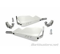 Barkbusters Kit de protección de manos Montaje a chorro 2 puntosmanillar Ø28,6mm blanco, blanco