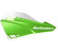 Barkbusters Kit Protectores de mano Sabre deflector verde/blanco de montaje universal, blanco