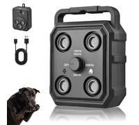 Barkbuz Anti Bark Device, Qinux Barkbuz for Dogs, Correct Your Dog Bad Behavior at One Click, 25-40khz Three-Speed Frequency Conversion, IPx4 Weather, Safe and Harmless (Four Heads)