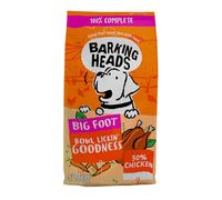 Barking Heads Dry Dog Food for Large Breeds - Bowl Lickin' Chicken - 100% Natural Chicken with No Artificial Flavours, Good for Healthy Digestion and Joint Health for Large Breeds, 12 kg