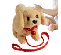 Barking Plush Toy - Electronic Dog, 25x15cm Interactive Pet with Tail Wagging, Plushy Toy with Sound Effects, Soft Stuffed Companion for Fun Play, Electronic Companion Toys for Learning Spaces