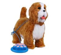 Barking Robot Puppy - Electronic Walking Barking Pet, Plush Robotic Puppy | Realistic Animal Companion for Kids, Girls, Adults | Home Play, Birthday Party, Nursery, Gift, Interactive Fun, Pet Simulati