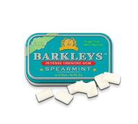 Barkleys Goma de mascar sin azúcar con goma menta verde 1 x 30 gr.