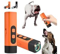Barkshield Pro BarkStop - Dispositivo antiladridos para perros con linterna, dispositivo antiladridos por ultrasonidos (naranja, 2)
