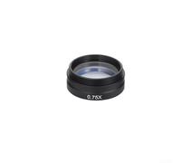Barlow lente de objetivo auxiliar compatible con soportes de cámara de microscopio de video de montaje C y ofrece aumento de 0.3X a 2X (0.75X)